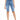 Front View Flex Fit Extreme Stretch Distressed Bermuda Shorts