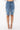 Side View Flex Fit Extreme Stretch Distressed Bermuda Shorts