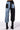 Extra View Flex Fit Extreme Stretch Half And Half Faux Leather Jogger