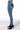 Extra View Flex Fit Extreme Stretch Half And Half Pu High Waist Skinny Jeans