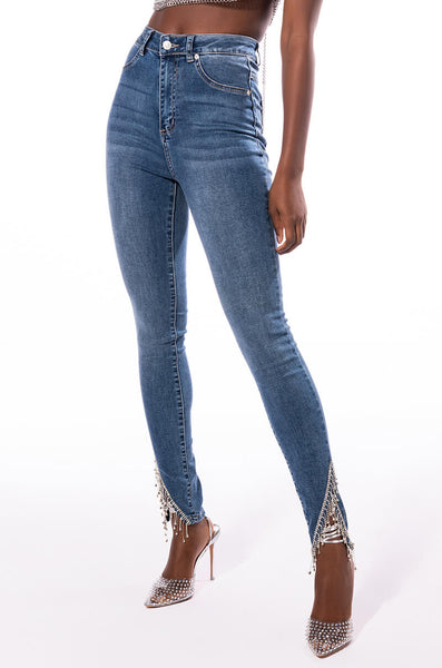 [ ] High-Rise Skinny Ankle-Fit Jeans ★大人気★ Zinnia High Rise Ankle Skinny Jeans – Kancan USA