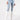 Front View Flex-fit Extreme Stretch High Waisted Distressed Skinny Jeans