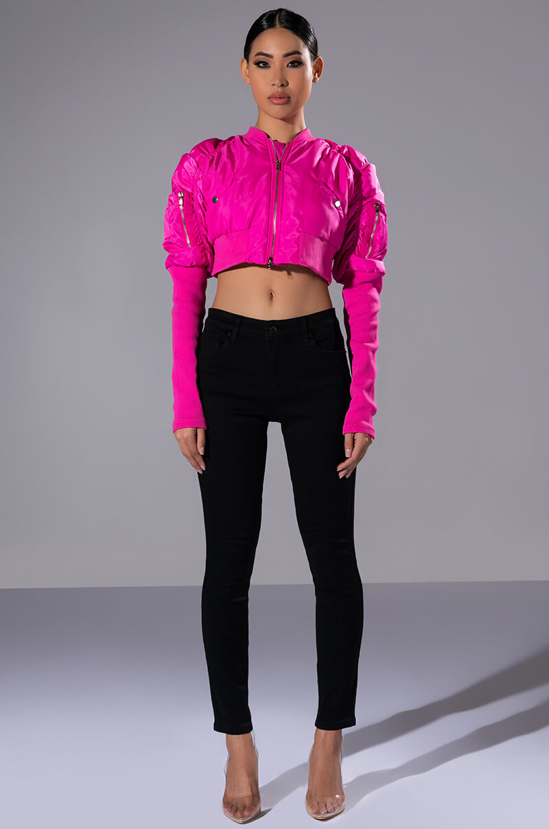 Back View Flex Fit Extreme Stretch High Waisted Skinny Jeans