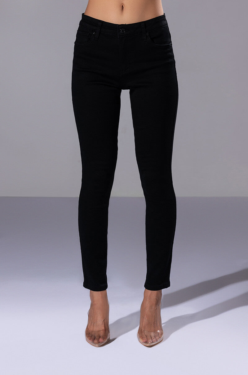 Detail View Flex Fit Extreme Stretch High Waisted Skinny Jeans
