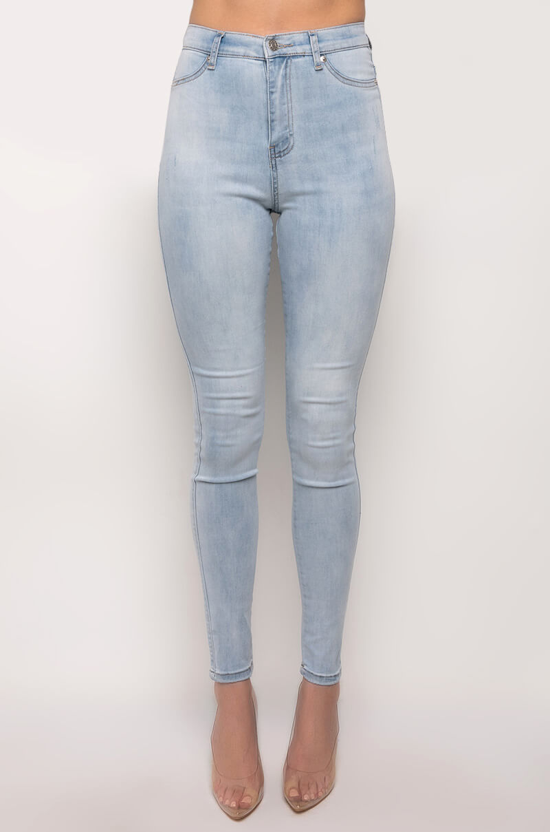 Full View Flex Fit Extreme Stretch High Waisted Skinny Jeans