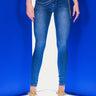 Front View Flex Fit Extreme Stretch High Waisted Skinny Jeans