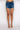 Detail View Flex-fit High Waisted Super Stretchy Denim Shorts