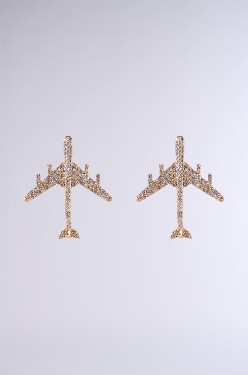 Side View Flights Not Feelings Earring