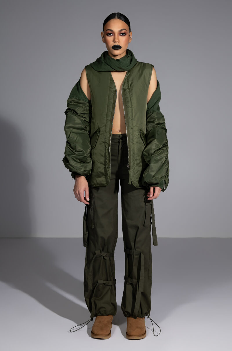 Back View Flip The Script Reversible Nylon Combat Vest