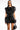 Extra View Float Like A Butterfly Mini Fashion Dress In Black