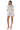 Back View Float Like A Butterfly Mini Fashion Dress In Blue Multi