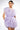 Front View Float Like A Butterfly Mini Fashion Dress In Purple