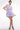 Back View Float Like A Butterfly Mini Fashion Dress In Purple