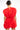 Extra View Float Like A Butterfly Mini Fashion Dress In Red