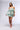 Full View Floral Delight Printed Organza Mini Dress