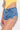 Side View Florence Rhinestone Cut Out Denim Short