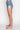 Full View Florence Rhinestone Cut Out Denim Short