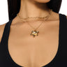 Front View Flower Baby Necklace