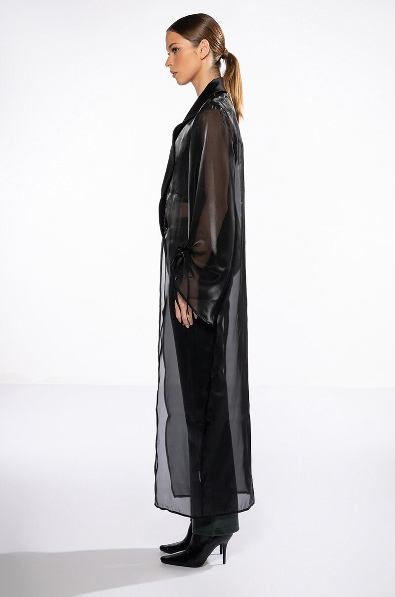 Extra View For Once Mesh Long Duster 5