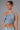 Side View For Real Buckle Detail Denim Crop Top