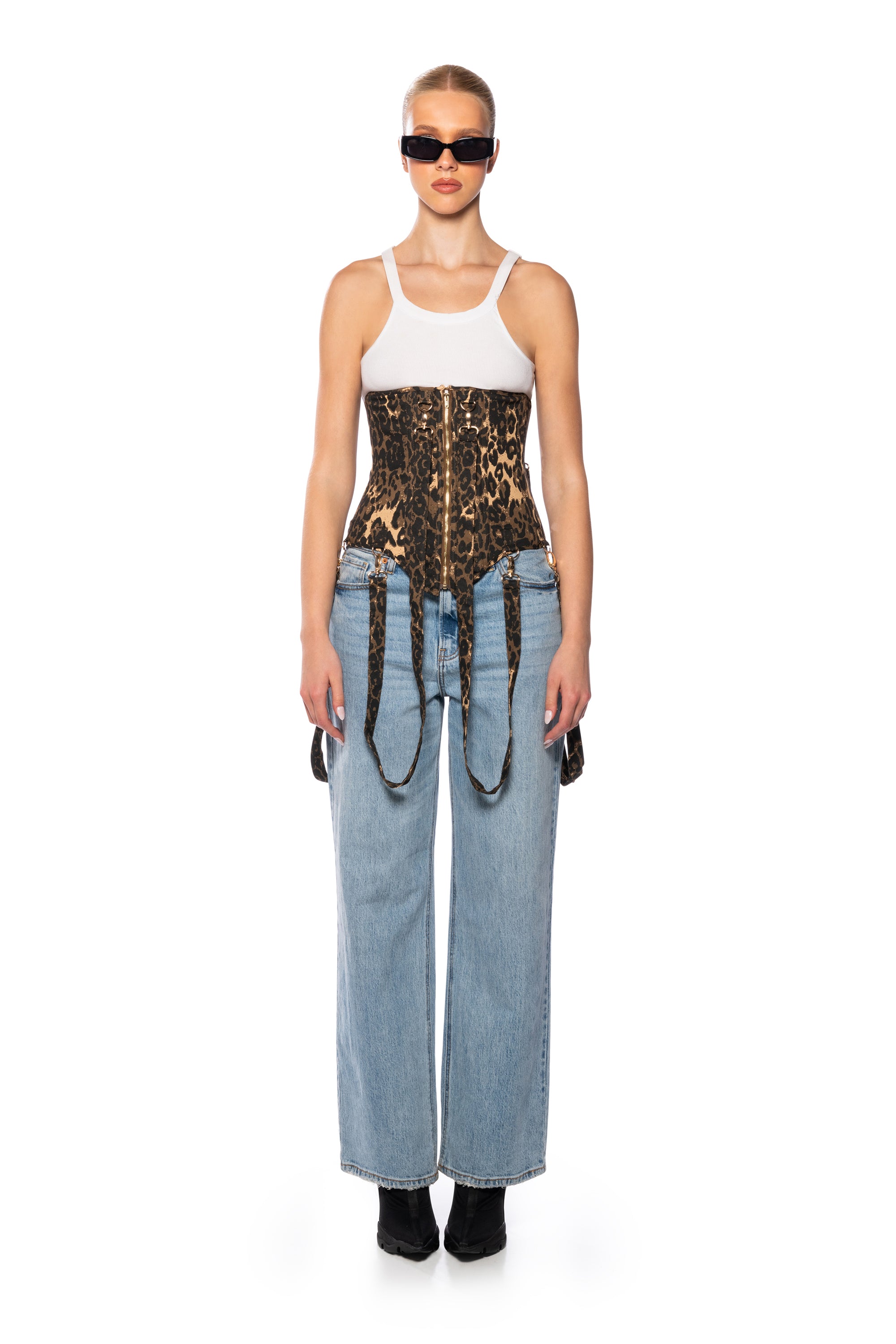 Extra View Freaky Deaky Cheetah Corset