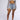 Front View Fresh Out The Runway Rhinestone Denim Short