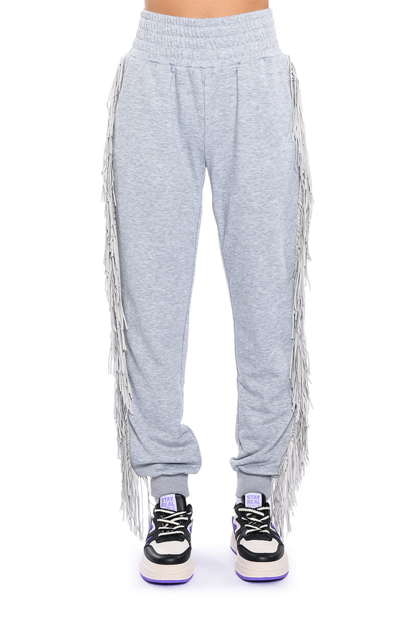 Extra View Fringe All The Way Jogger