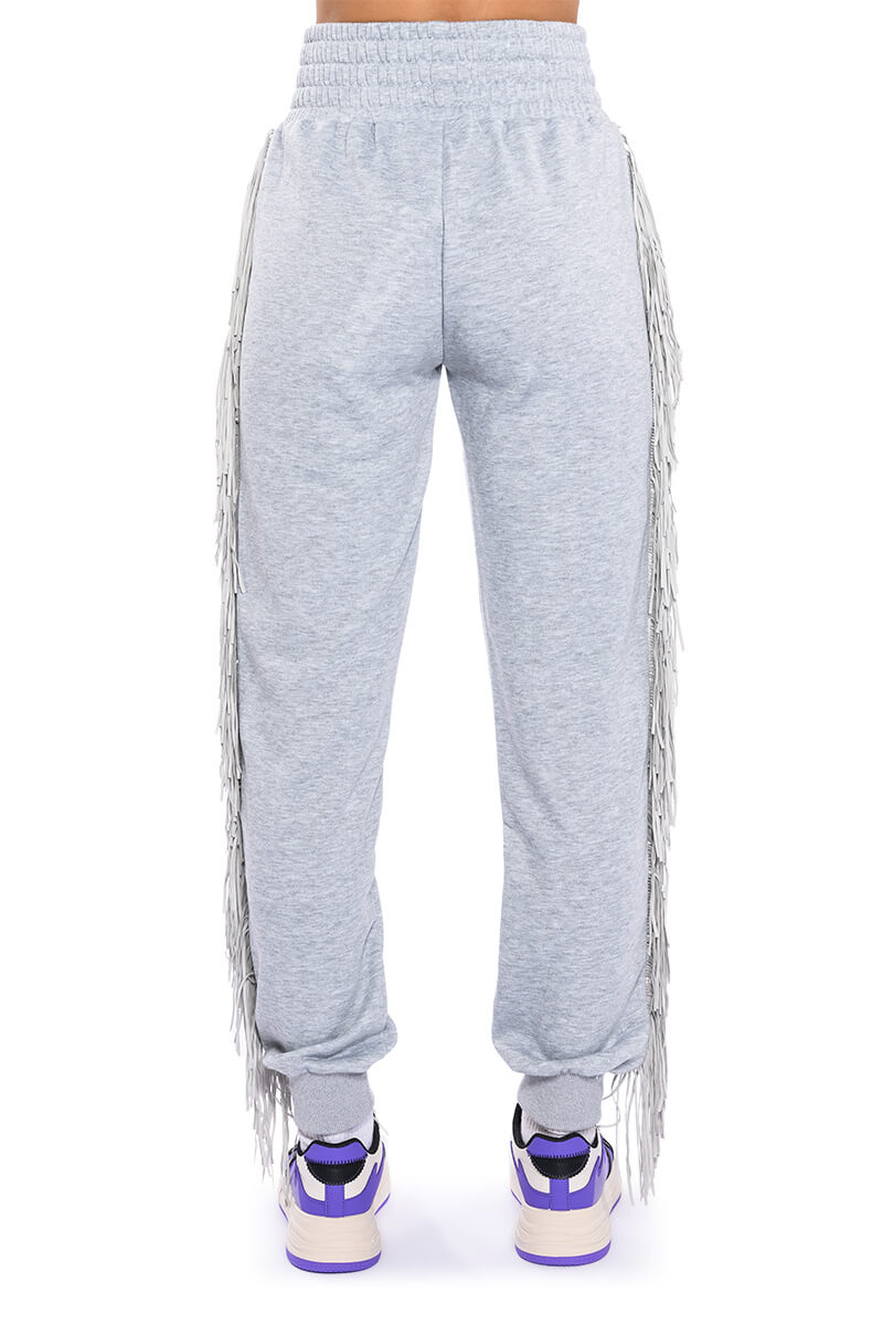 Extra View Fringe All The Way Jogger