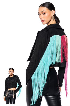 【新品未使用】Acka. fringe loose jacket 完売品 acka fringe loose jacket - メルカリ
