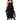 Front View Fringe Me Out Bodycon Midi Dress