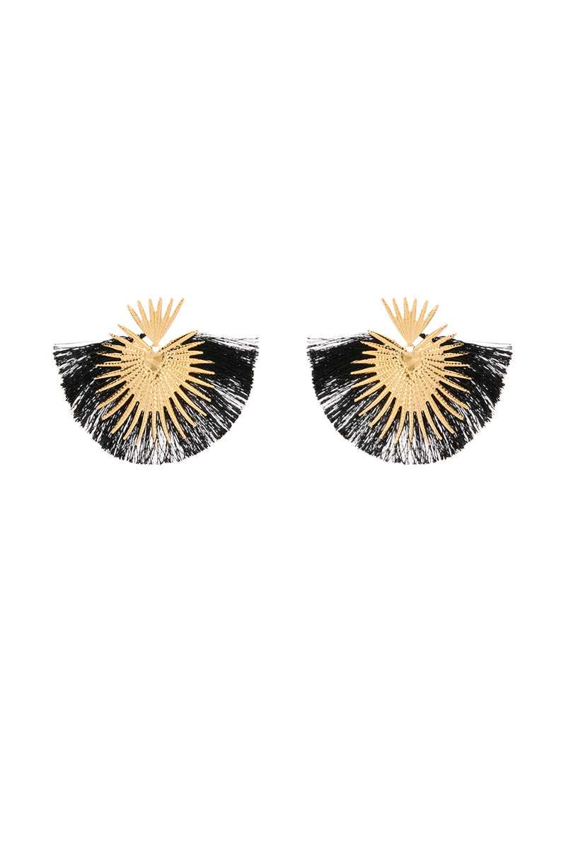 Side View Fringe Me Out Earring