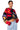 Front View Full Of Confidence Cropped Fuzzy Sweater