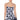 Front View Funky Town Printed Feather Mini Dress