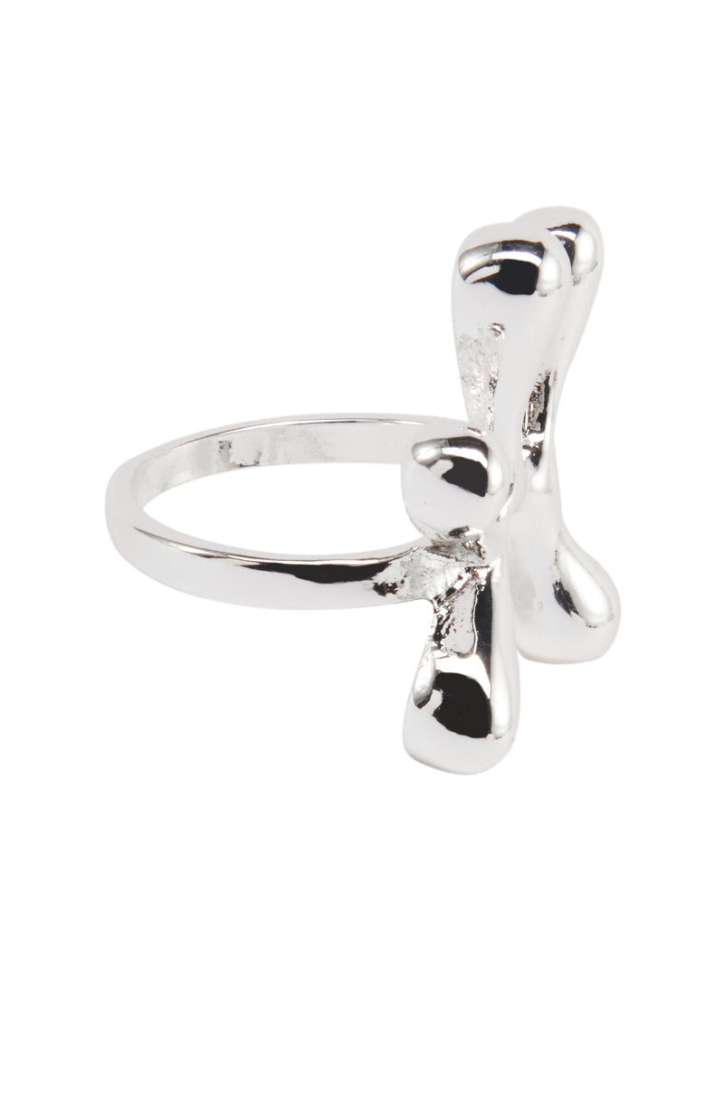 Detail View Futuristic Ring