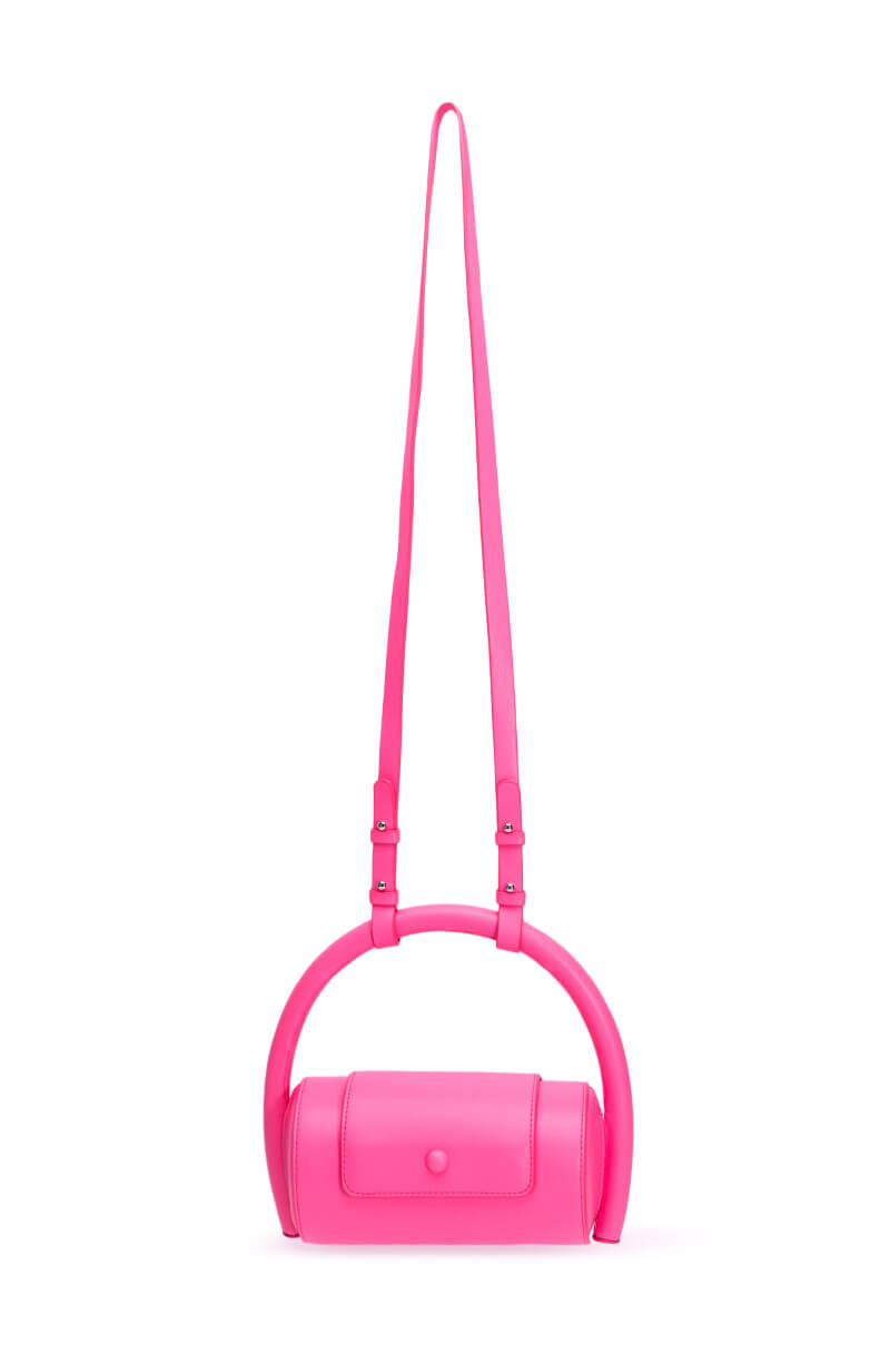 Back View Gemini Rising Faux Leather Purse