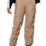 Front View Get Down Ruched Parachute Pant