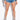 Front View Get It Girl Distressed Denim Short