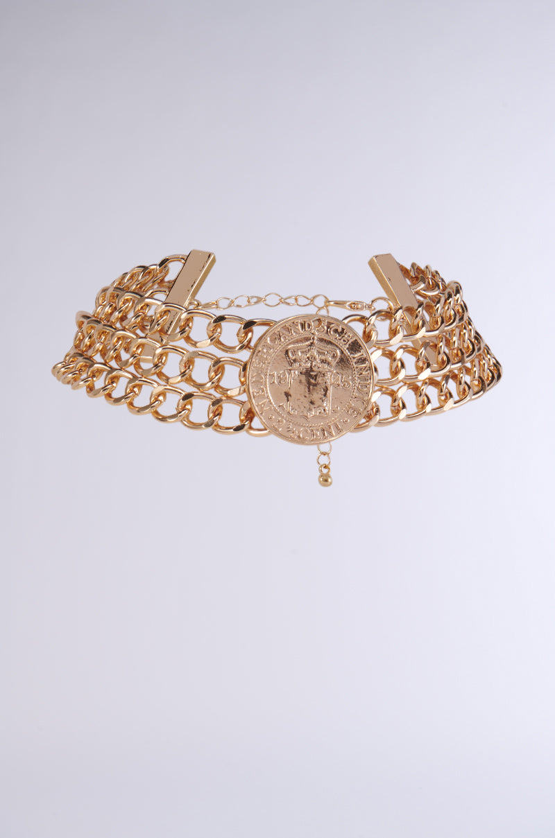 Side View Get My Coin Necklace 1