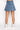 Extra View Get What I Want Pleated Denim Mini Skirt