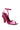 Back View Getaway Palm Tree Heel Sandal In Pink