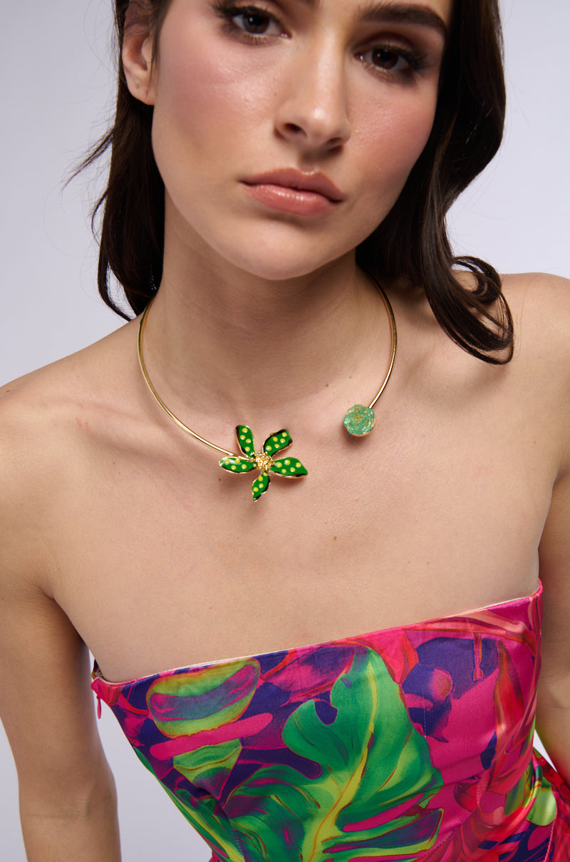 Front View Getting Paid Necklace