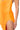 Extra View Gianina Fringed Cowl Neck Maxi Dress In Orange