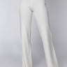 Front View Gianna Knit Relaxed Pant in Ivory