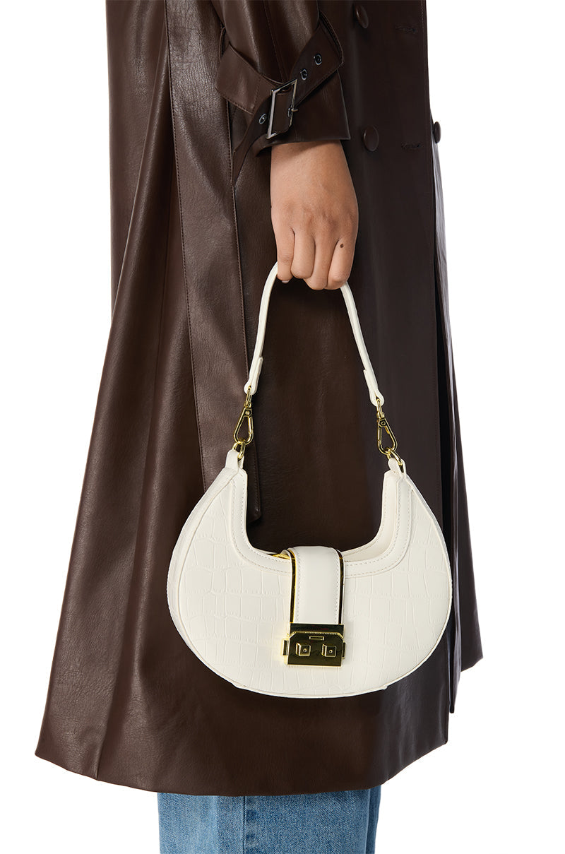 Front View Gigi Crescent Bag 3