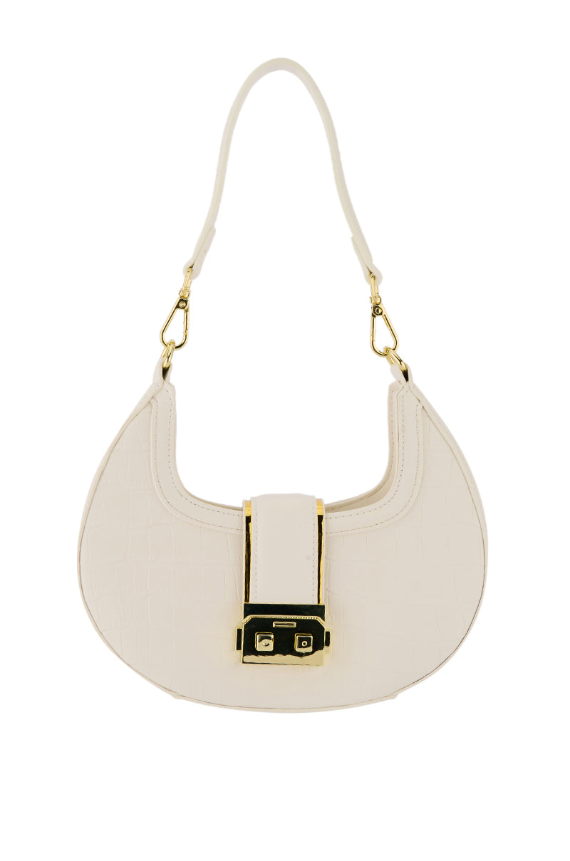 Side View Gigi Crescent Bag 0