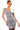 Front View Girl Next Door Ruched Midi Dress