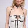 Front View Giulia Eyelet Corset