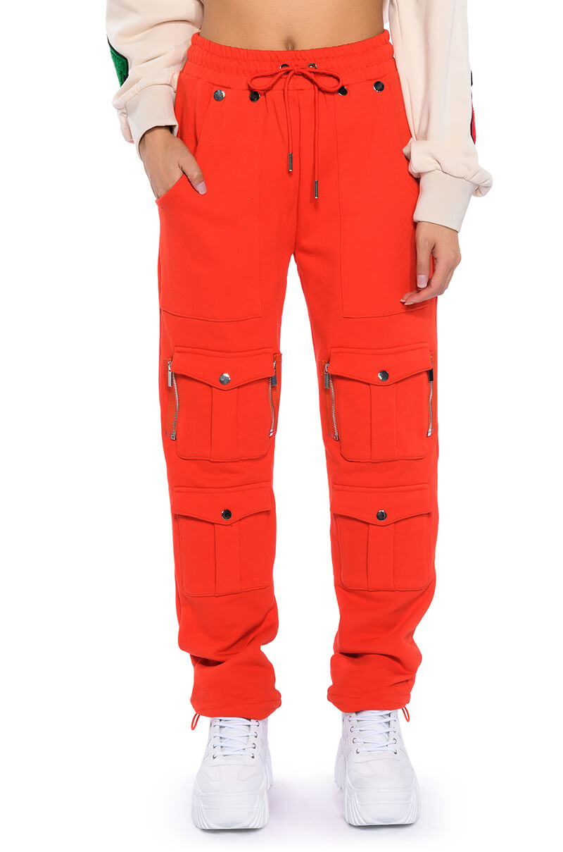 Front View Giving Attitude Jogger