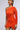 Side View Giving Bawdy Ruched Mini Dress In Orange