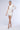 Extra View Giving Bawdy Ruched Mini Dress In White